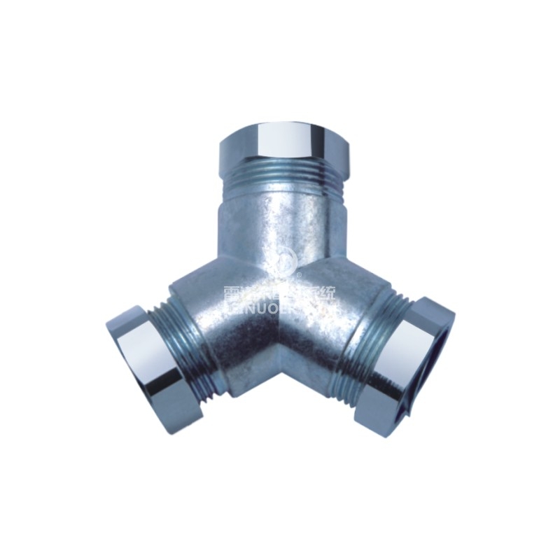 锌合金Y型三通接头